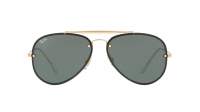 Ray-Ban Aviator Blaze RB3584N 9050/71 61-13 Or