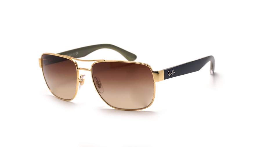 Lunettes de soleil Ray-Ban RB3530 001/13 58-13 Or Medium Dégradés na zalihi
