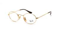 Ray-Ban Oval RX3547V RB3547V 2500 48-21 Gold