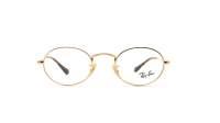 Ray-Ban Oval RX3547V RB3547V 2500 48-21 Gold