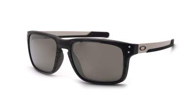 Sunglasses Oakley Holbrook Woodgrain Mix Brown Matte Prizm OO9384 04 57-17 Large Mirror in stock