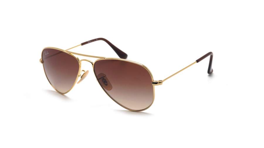 Ray-Ban Aviator Metal Gold RJ9506S 223/13 52-14 Junior Gradient