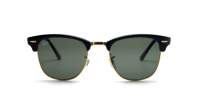 Ray-Ban Clubmaster Schwarz RB3016 901/58 51-21 Mittel Polarisierte Gläser