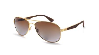 Ray-Ban Aviator large metal Gold RB3549 001/T5 58-16 Polarisierte Gläser