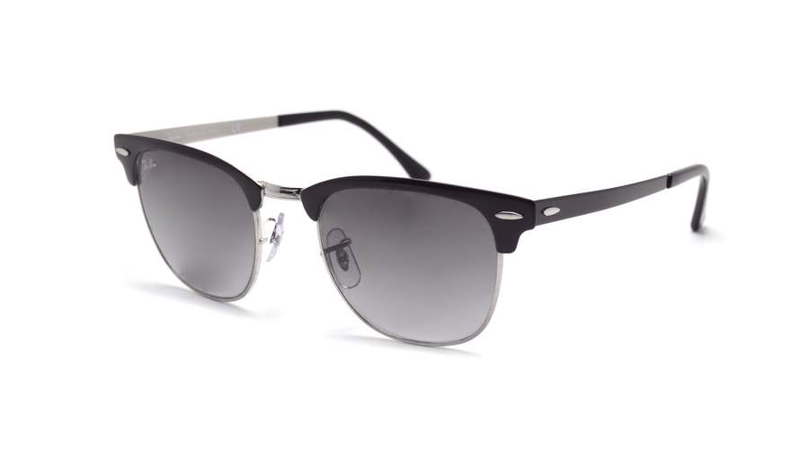 Ray-Ban Clubmaster Metal Schwarz RB3716 9004/71 51-21 Medium Gradient