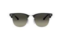Ray-Ban Clubmaster Metal Schwarz RB3716 9004/71 51-21 Mittel Gradient Gläser