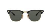 Ray-Ban Clubmaster Metal Black RB3716 187/58 51-21 Medium Polarized