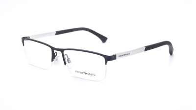 Brille Emporio Armani EA1041 3094 53-17 Schwarz Matt Mittel auf Lager