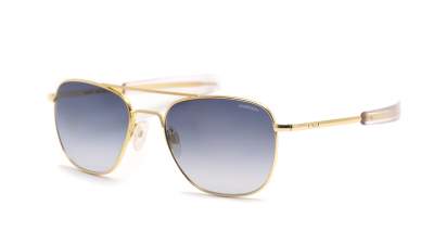 Randolph Aviator Gold 23k Gold AF151  55-20 Mittel Gradient Gläser