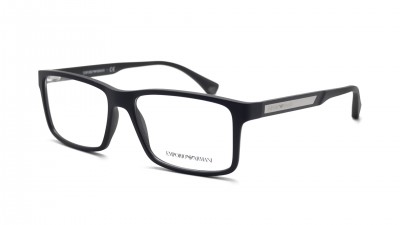 Emporio Armani EA3038 5063 56-16 Black Mat Large in stock