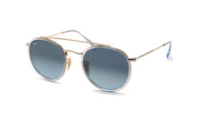 Ray-Ban Round Double bridge RB3647N 91233M 51-22 Or