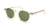 Moscot Miltzen Flesh Calibar green lenses 46-22 Medium