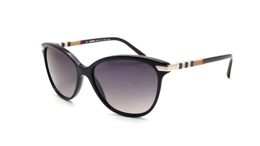 Burberry BE4216 3001/T3 57-16 Noir Medium Polarisés Dégradés