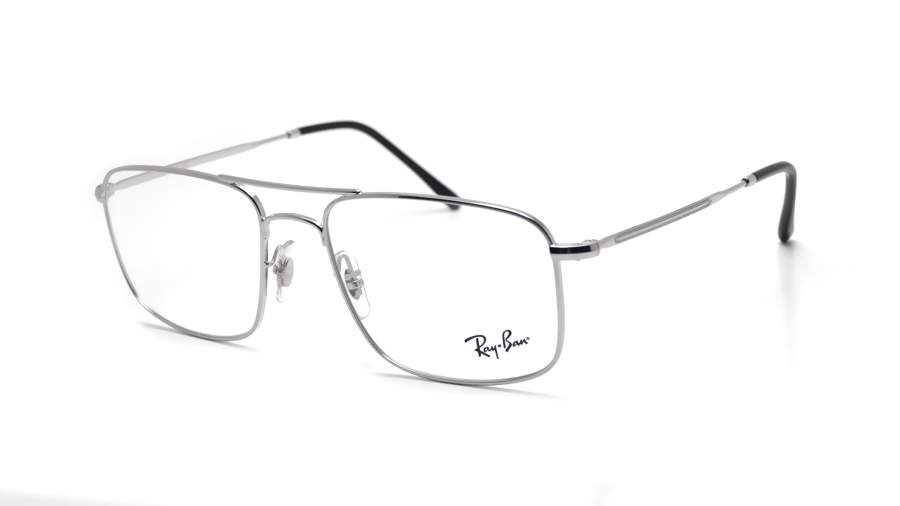 Ray-Ban RX6434 2501 55-18 Argent Large