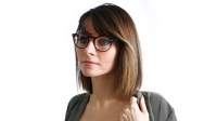 Ray-Ban RB5283 RB5283 RX5283 2144 49-21 Écaille