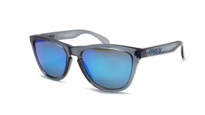 Oakley Frogskins Grau Prizm OO9013 F6 55-17 Medium Polarized Flash