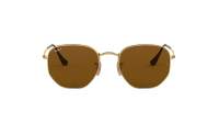 Ray-Ban Hexagonal Flat lenses RB3548N 001/57 54-21 Or