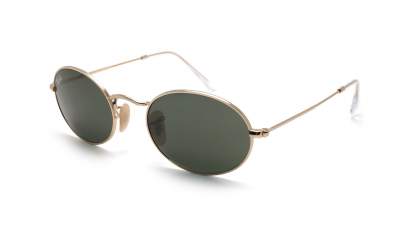Ray-Ban Oval Gold RB3547 001/31 54-21 Large