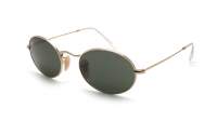 Ray-Ban Oval Gold RB3547 001/31 54-21 Large