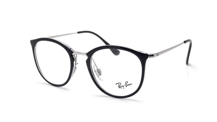 Ray-Ban RX7140 5852 49-20 Schwarz Small