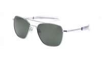 Randolph Aviator Agx AF079 Bright Chrome 55-20 Medium Polarisés