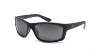 Maui Jim Kanaio Coast Black Mat Minéral superthin 766-02MD 61-17 Medium Polarized Gradient Flash