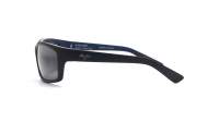 Maui Jim Kanaio Coast Schwarz Mat Minéral superthin 766-02MD 61-17 Medium Polarized Gradient Flash