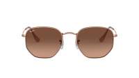Ray-Ban Hexagonal Flat lenses RB3548N 9069/A5 51-21 Bronze