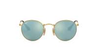 Ray-Ban Round Metal Flat Lenses Golden RB3447N 001/30 50-21 Mittel