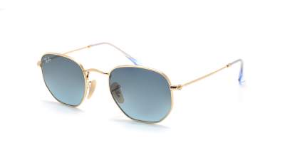 Ray-Ban Hexagonal Flat Lenses RB3548N 9123/3M 54-21 Oro