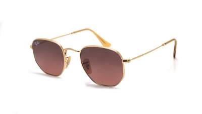 Ray-Ban Hexagonal Flat Lenses RB3548N 9124/43 54-21 Oro