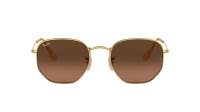 Ray-Ban Hexagonal Flat Lenses Or RB3548N 9124/43 54-21 Medium Dégradés