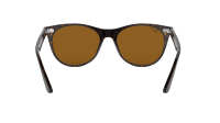 Ray-Ban Wayfarer II Écaille B15 RB2185 902/57 55-18 Medium Polarisés
