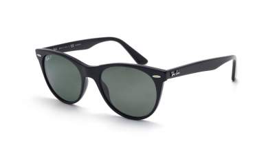 Lunettes de soleil Ray-Ban Wayfarer II Noir G15 RB2185 901/58 55-18 Medium Polarisés na zalihi