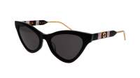 Gucci GG0597S 001 55-20 Schwarz Breit