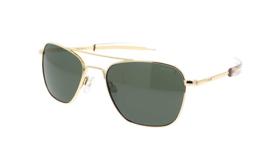 Occhiali da sole Randolph Aviator 23K Gold AF109 58-20 Oro in stock