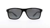 Maui Jim Onshore Black Super thin glass 798-02 58-18 Large Polarized Gradient
