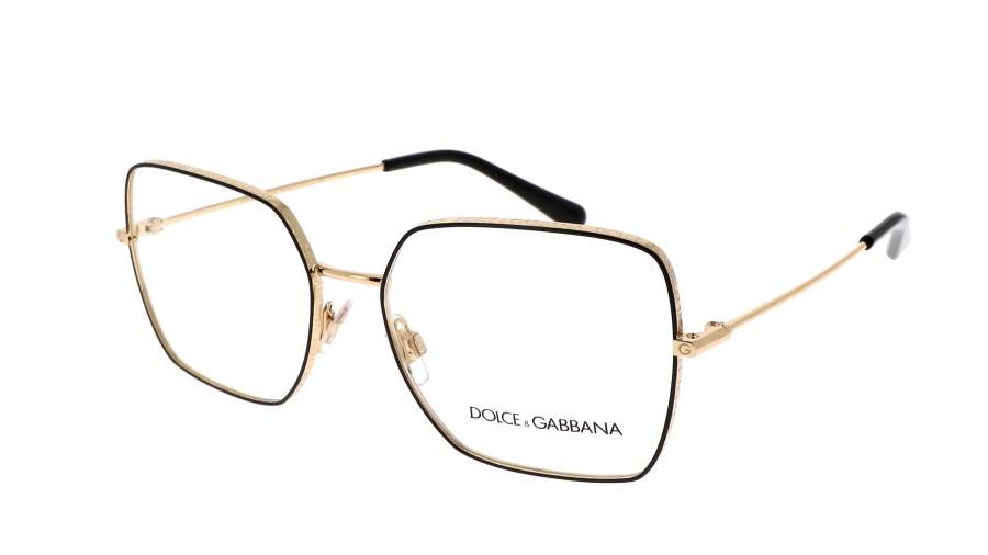 Brille Dolce & Gabbana DG1323 1334 54-16 Gold Schmal auf Lager