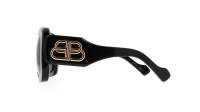 Balenciaga BB0069S 001 53-23 Schwarz Breit