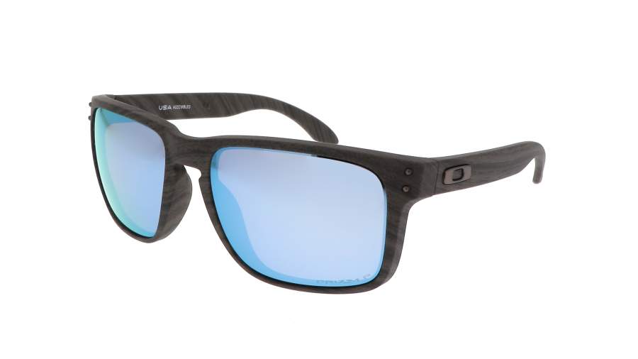 Sonnenbrille Oakley Holbrook XL Woodgrain Prizm deep h2o OO9417 19 59-18 Polarisierte Gläser auf Lager