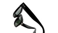 Ray-Ban State street Schwarz G-15 RB2186 901/31 49-20 Mittel Gradient Gläser