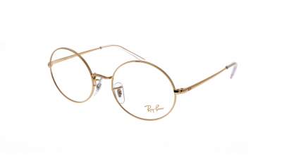Lunettes de vue Ray-Ban Oval Or RX1970 RB1970V 3086 51-19 Medium en stock