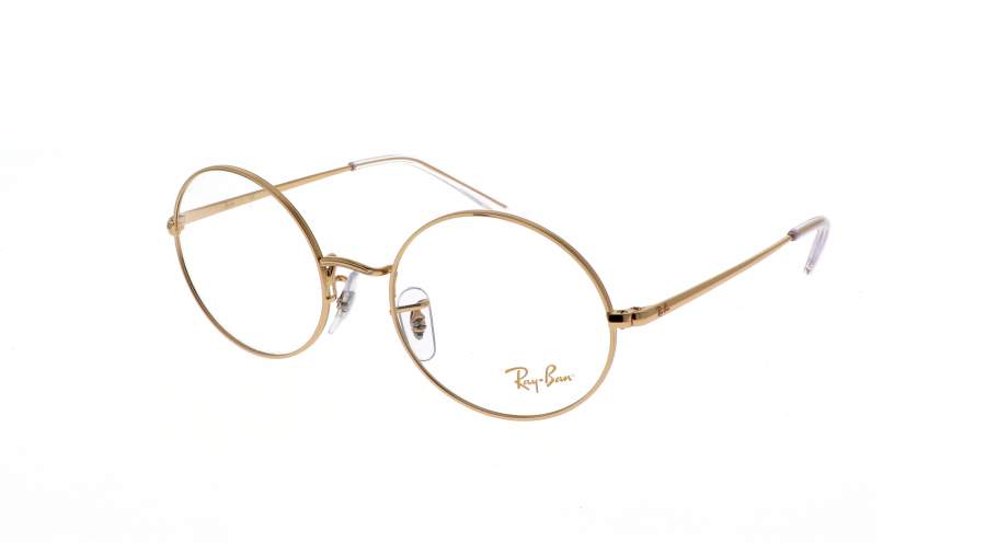 Eyeglasses Ray-Ban Oval Gold RX1970 RB1970V 3086 51-19 Medium in stock