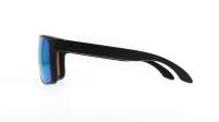 Oakley Holbrook Xl Schwarz Matt Prizm Sapphire OO9417 21 59-18 Breit Polarisierte Gläser Verspiegelte Gläser