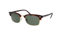 Ray-Ban Clubmaster Square Tortoise G-15 RB3916 1304/31 52-21 Medium