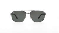 Ray-Ban RB3663 004/58 60-17 Grau Breit Polarisierte Gläser