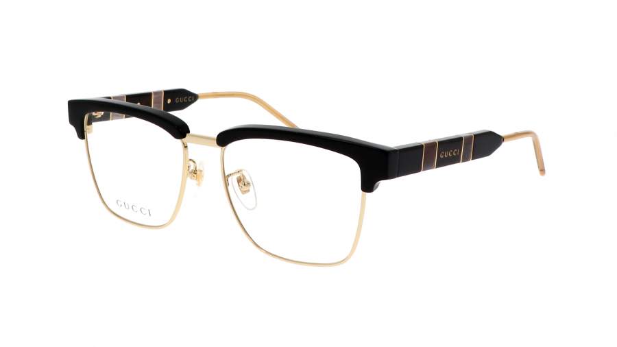 Eyeglasses Gucci GG0605O 001 52-16 Black Medium in stock