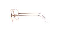 Ray-Ban Aviator optics RX6489 RB6489 3094 55-14 Rose