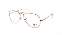 Ray-Ban Aviator Optics RX6489 RB6489 3094 58-14 Rosa