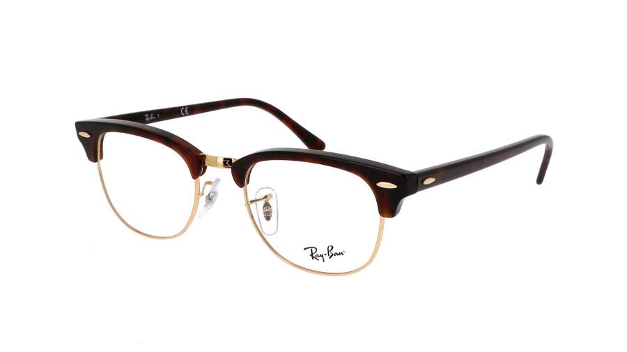 Brille Ray-Ban Clubmaster Optics Tortoise RX5154 RB5154 8058 49-21 Schmal auf Lager